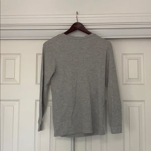 Boys Old Navy long sleeve shirt. Large. Grey color